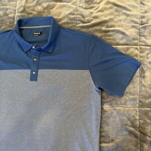 Bolle Men's Polo Shirt Size XXL Blue Short Sleeve 100%‎ Polyester